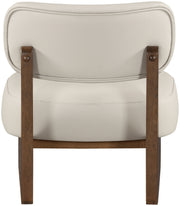 Vetra Vegan Leather Upholstered Chair in Taupe - 33019Taupe