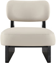 Vetra Vegan Leather Upholstered Chair in Taupe - 33020Taupe
