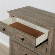 Vevey Wire-Brushed Warm Gray Chest - FOA7175C