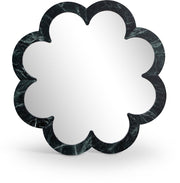 Vicenza Genuine Marble Frame Mirror in Green - 66088Green-M