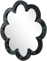 Vicenza Genuine Marble Frame Mirror in Green - 66088Green-M