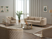 Victoria Chair Cream in Cream - 101-VIC-GIR03-B