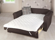 Victoria Love Seat Slpr (Andre Dark Brown) 3 Pieces - Gate FurnitureLoveseat