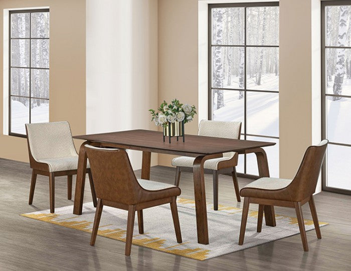 Viken Walnut Dining Table - FM3213WN-T-TABLE