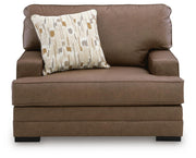 VillaCourt Caramel Oversized Chair - 7490923