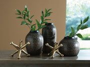 Vinburn Black/Gold Finish Accessory Set (Set of 5) - A2C00212