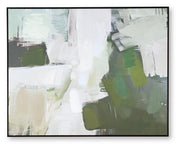 Vinick Green/Gray/White Wall Art - A8000459