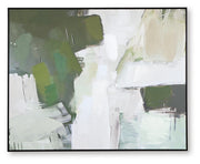 Vinick Green/Gray/White Wall Art - A8000459