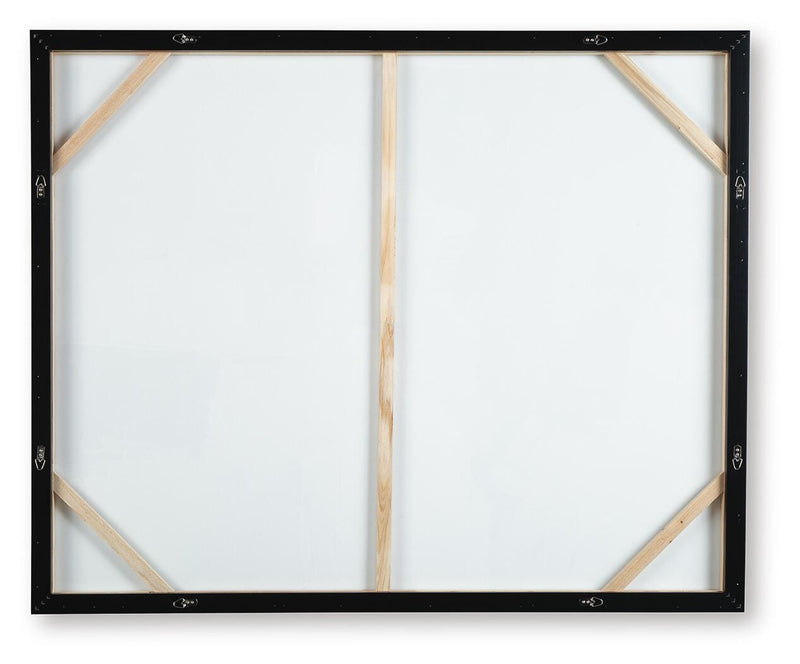 Vinick Green/Gray/White Wall Art - A8000459