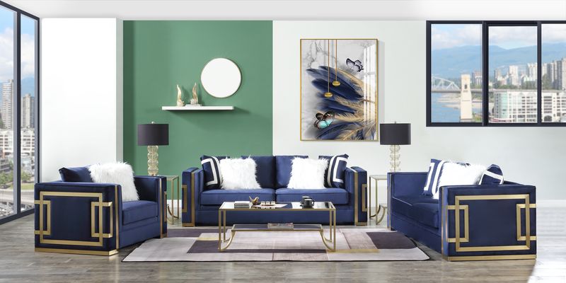 Virrux Sofa W/6 Pillows - LV00293