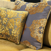 Viscontti Gold/Gray Chair - SM2201-CH