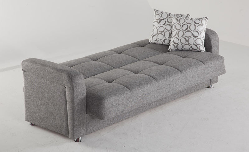Vision 3 Seat Sleeper (Diego Gray) 1 Piece - Gate FurnitureSleeper Sofa