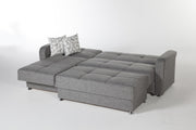Vision Sectional Chaise Part (Diego Gray) 1 Piece - 10-VIS-6227D-05-C