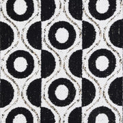 Viviani White/Black Accent Chair - FM61007BK-CH-PT
