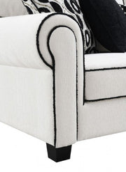 Viviani White Sofa - FM61007WH-SF