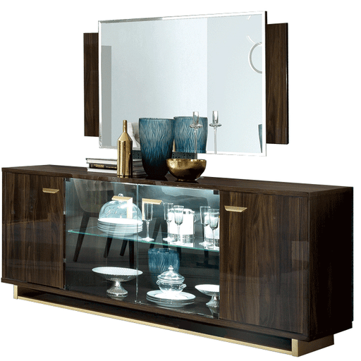 Volare 4 Door Buffet w/Mirror SET - p11664