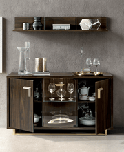 Volare 4 Door Buffet w/Mirror SET - p11664