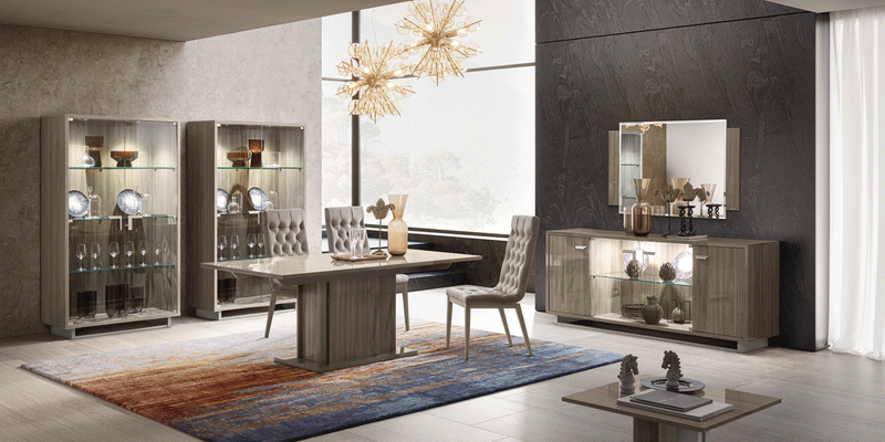 Volare Dining Table Grey - i37713 - Gate Furniture