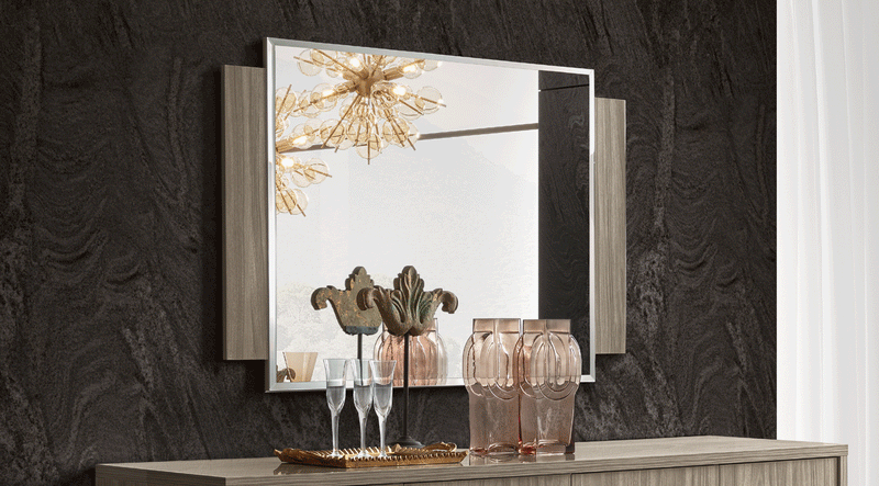 Volare Grey Mirror For Buffet - i37976 - Gate Furniture