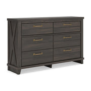 Vonitta Bay Dark Brown Dresser - PCB2648-31