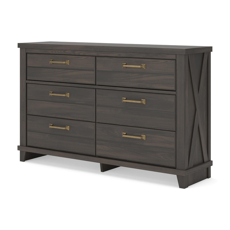 Vonitta Bay Dark Brown Dresser - PCB2648-31