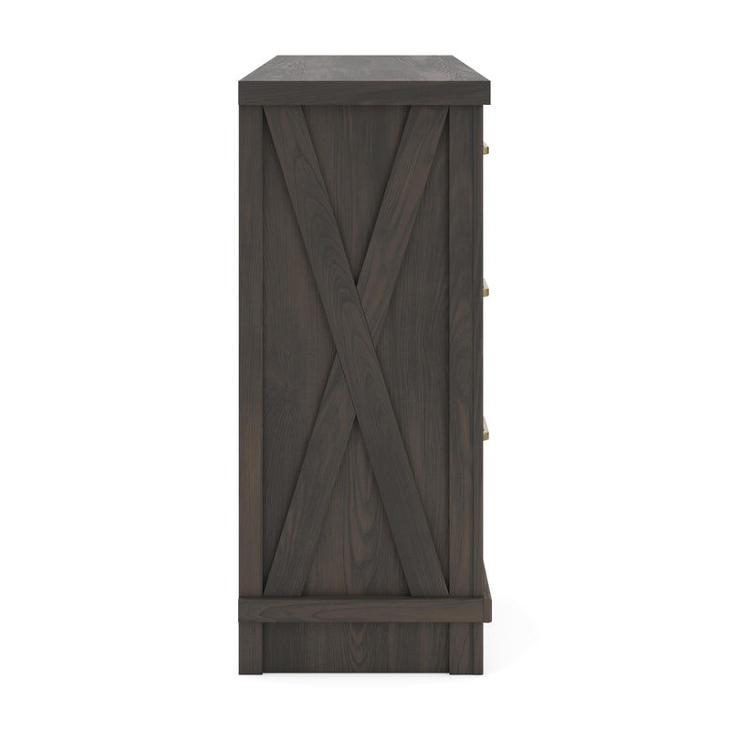 Vonitta Bay Dark Brown Dresser - PCB2648-31