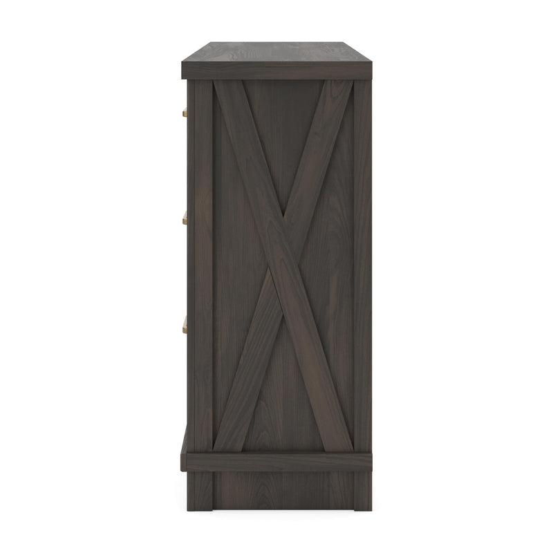 Vonitta Bay Dark Brown Dresser - PCB2648-31