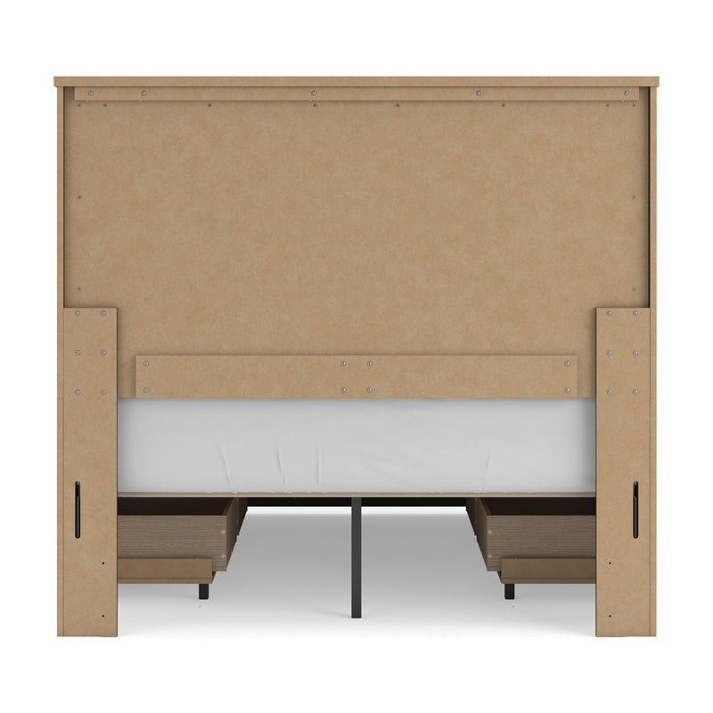 Vonitta Bay Dark Brown Full Panel Storage Bed - PCB2648B21