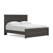 Vonitta Bay Dark Brown King Panel Bed - PCB2648B30