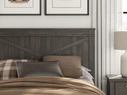 Vonitta Bay Dark Brown Queen Panel Bed with 2 Sided Storage - PCB2648B19