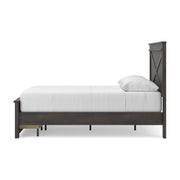 Vonitta Bay Dark Brown Queen Panel Storage Bed - PCB2648B10