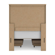 Vonitta Bay Dark Brown Twin Panel Storage Bed - PCB2648B20