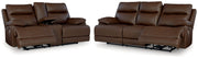 VonRyan Sofa and Loveseat in Tobacco - Gate FurnitureReclining Living Room Set