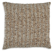 Vorlane Tan/Brown/White Pillow (Set of 4) - A1001046