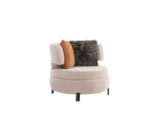 Voyance Chair Beige in Beige - 101-VOY-MUM45-B