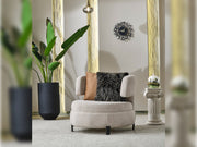 Voyance Chair Beige in Beige - 101-VOY-MUM45-B