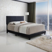 Wade - Bed, Upholstered, PU, Black Full Box: 1 of 1 Each - B184-F-Bed