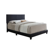 Wade - Bed, Upholstered, PU, Black Twin Box: 1 of 1 Each - B184-T-Bed