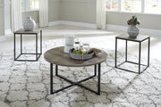 Wadeworth Two - tone Table (Set of 3) - Gate FurnitureOccasional Table Set