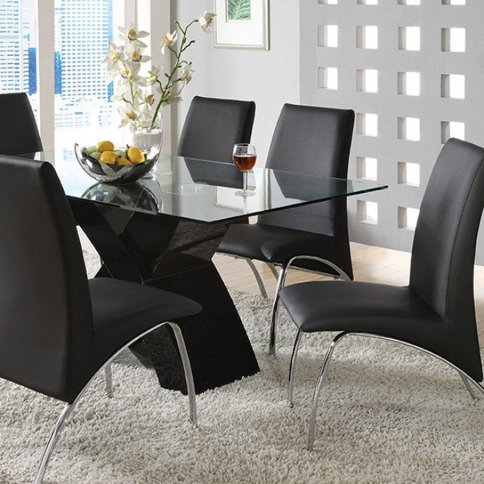 Wailoa Black Dining Table - CM8370BK-T-TABLE