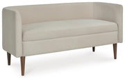 Wainner Beige Accent Bench - A3000756