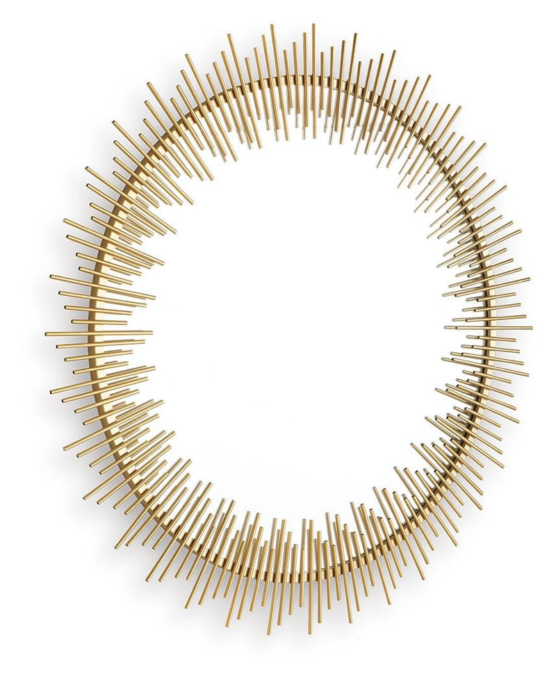Wainport Gold Finish Accent Mirror - A8010405