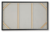 Waldard Gray/Taupe/White Wall Art - A8000501