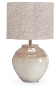 Waldish Cream/Beige Table Lamp - L200204