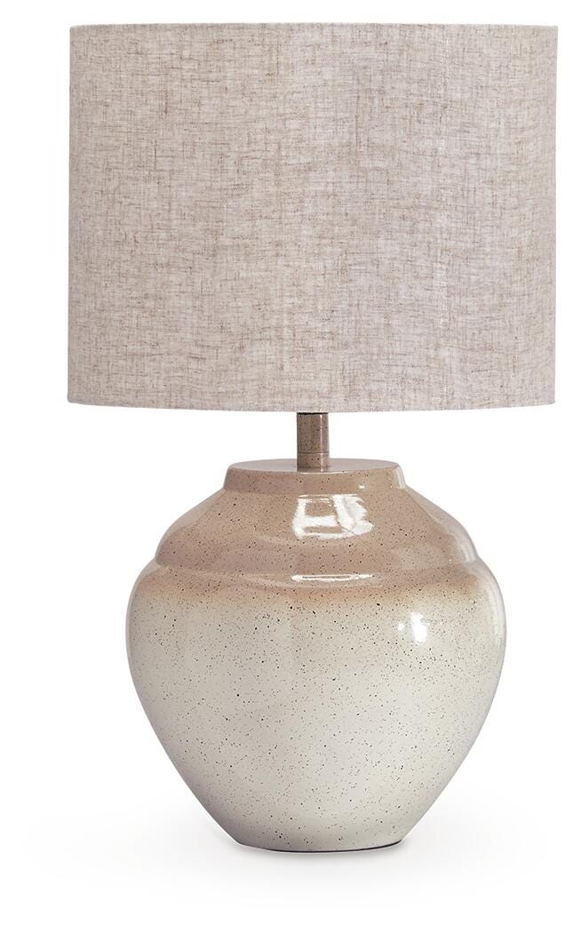 Waldish Cream/Beige Table Lamp - L200204