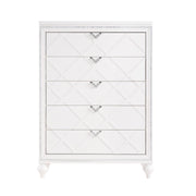 Wallace - 5 Drawers Cream Chest - B237-C
