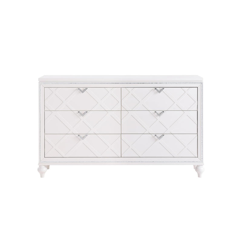 Wallace - 9 Drawers Cream Dresser - B237-D