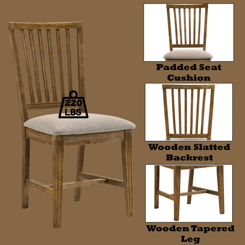 Wallace II Side Chair (Set-2) - 72312