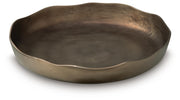 Wallmen Champagne Gold Finish Tray - A2000817