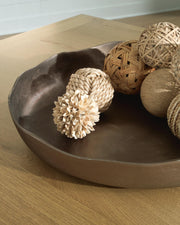 Wallmen Champagne Gold Finish Tray - A2000817